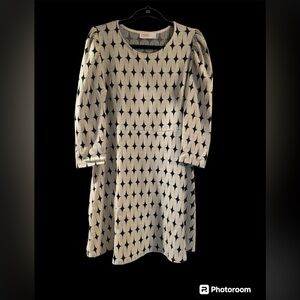Knit Starburst A-Line Dress​​​​​​​